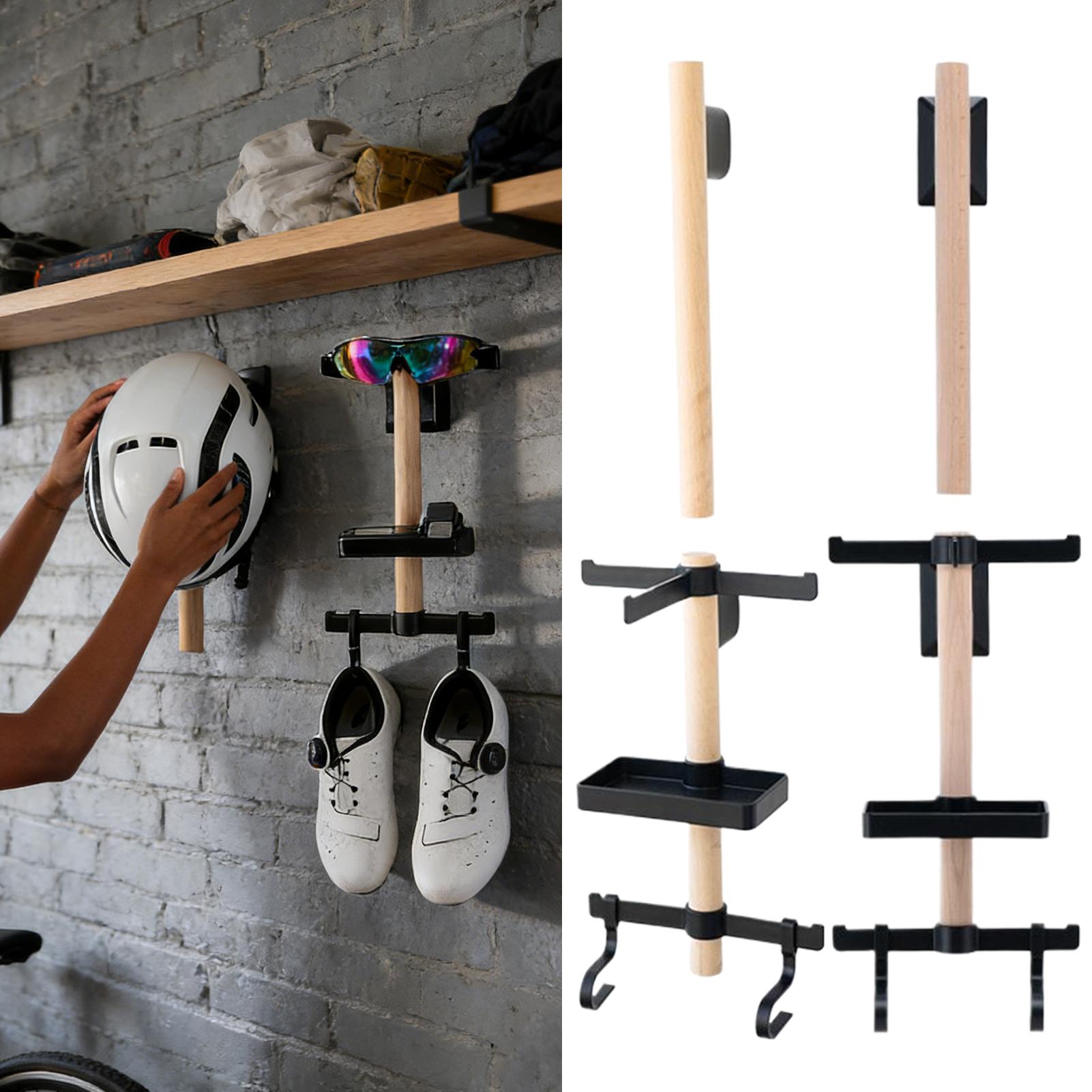Cycling Gear Wall Mount - Cycling Gear Storage Wall Mounted Holder