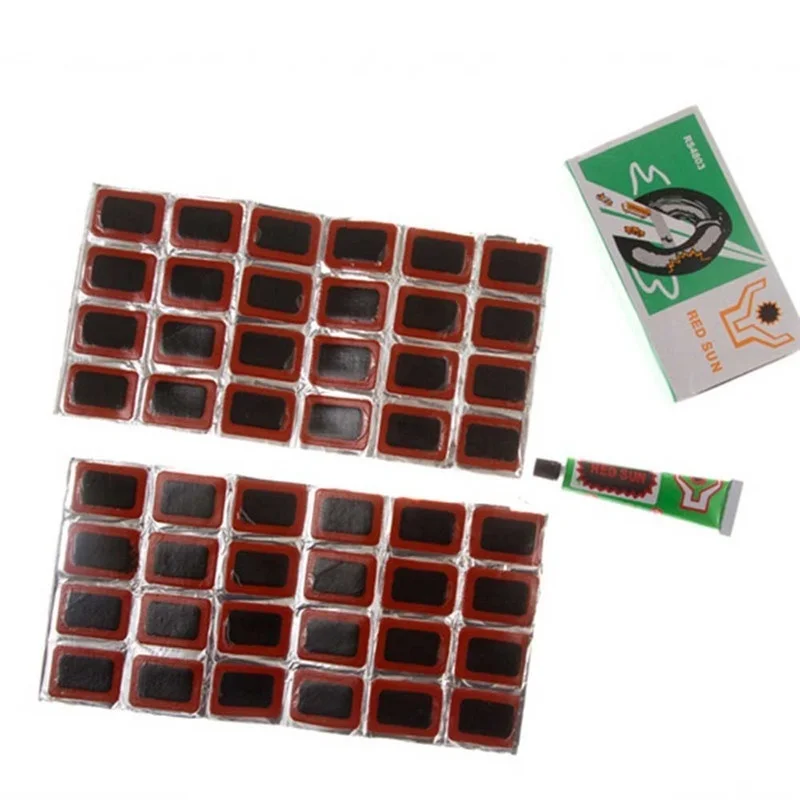 48pcs Bicycle Cold Glue + Glue - đánh giá và giá Bicycle Repair Kit