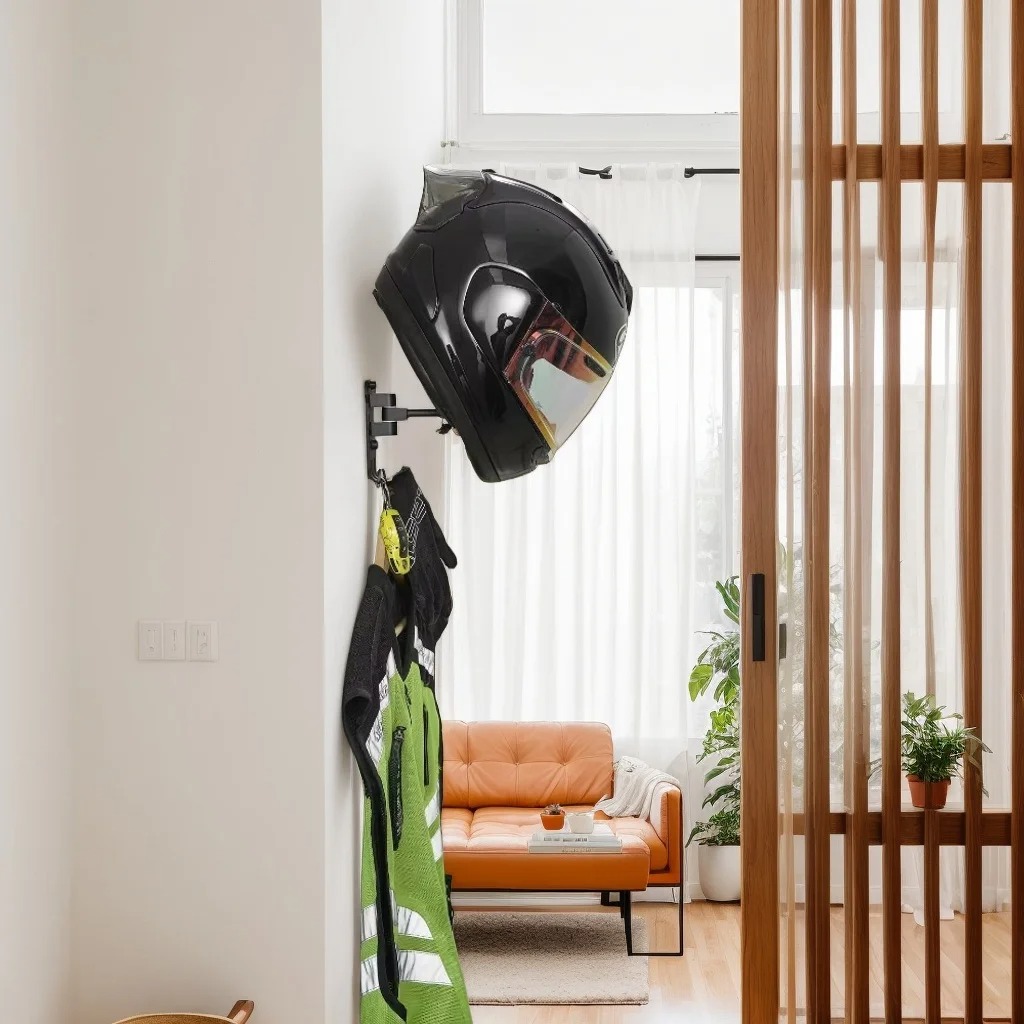 Wall Mount Motorcycle Helmet R - đánh giá và giá Cycling Gear Wall Mount