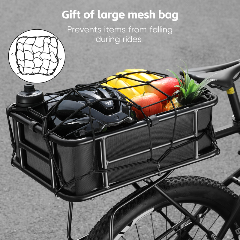 Large Capacity Bicycle Rear Ba - đánh giá và giá Bike Cargo Rack