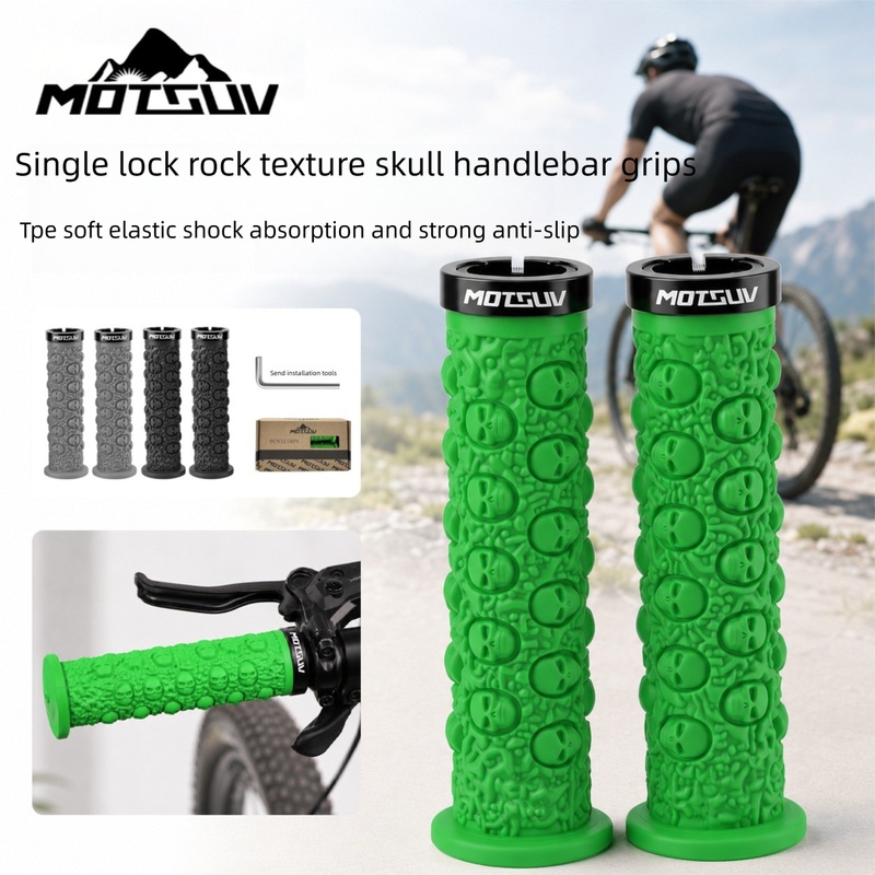 Bicycle Handlebar Grips, Skull - đánh giá và giá Cycling Gear And Accessories