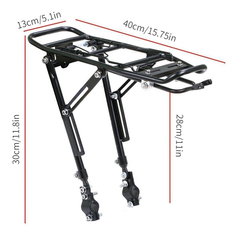 1PC Alloy Rear Bicycle  Rack C - đánh giá và giá Bike Cargo Rack