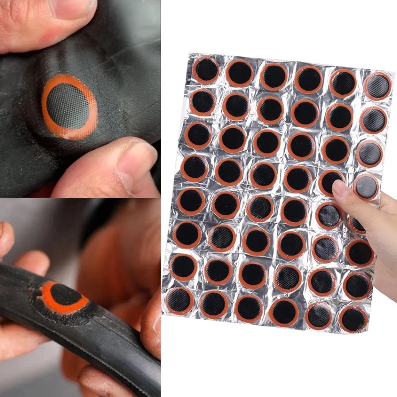 48pcs Rubber Puncture Patches  - đánh giá và giá Bicycle Repair Kit