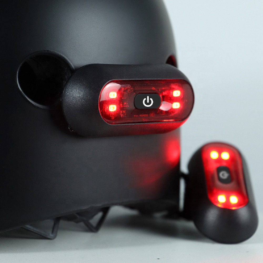 4 Lamp Beads Bicycle Helmet Le - đánh giá và giá Cycling Gear And Accessories