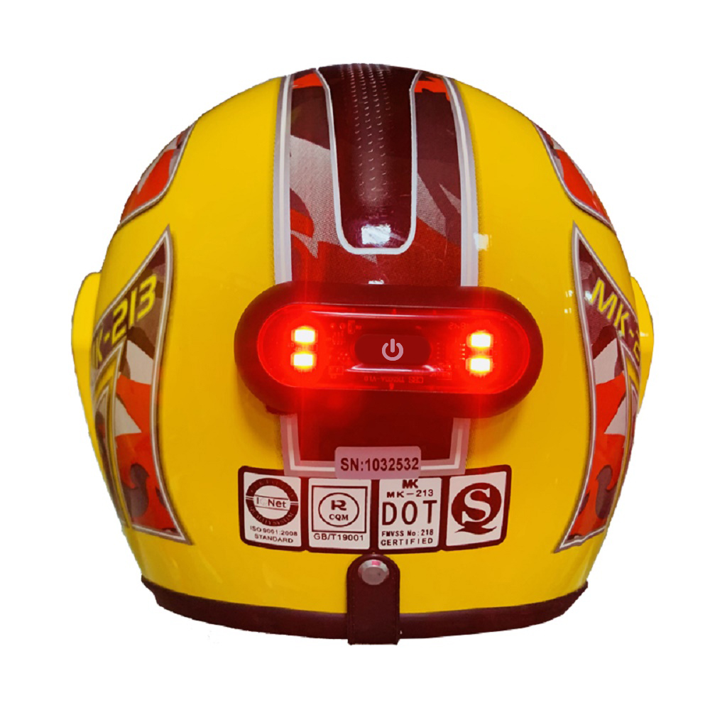 4 Lamp Beads Bicycle Helmet Le - đánh giá và giá Cycling Gear And Accessories
