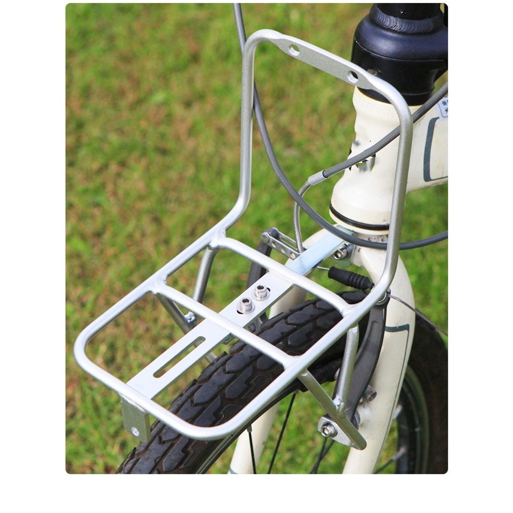 Aluminum Alloy Front Basket Ra - đánh giá và giá Bike Cargo Rack