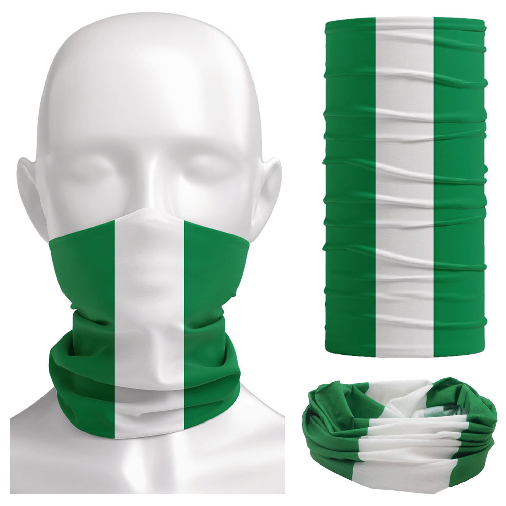 Nigeria Flag Bandanna Women Ne - đánh giá và giá Cycling Gear Usa