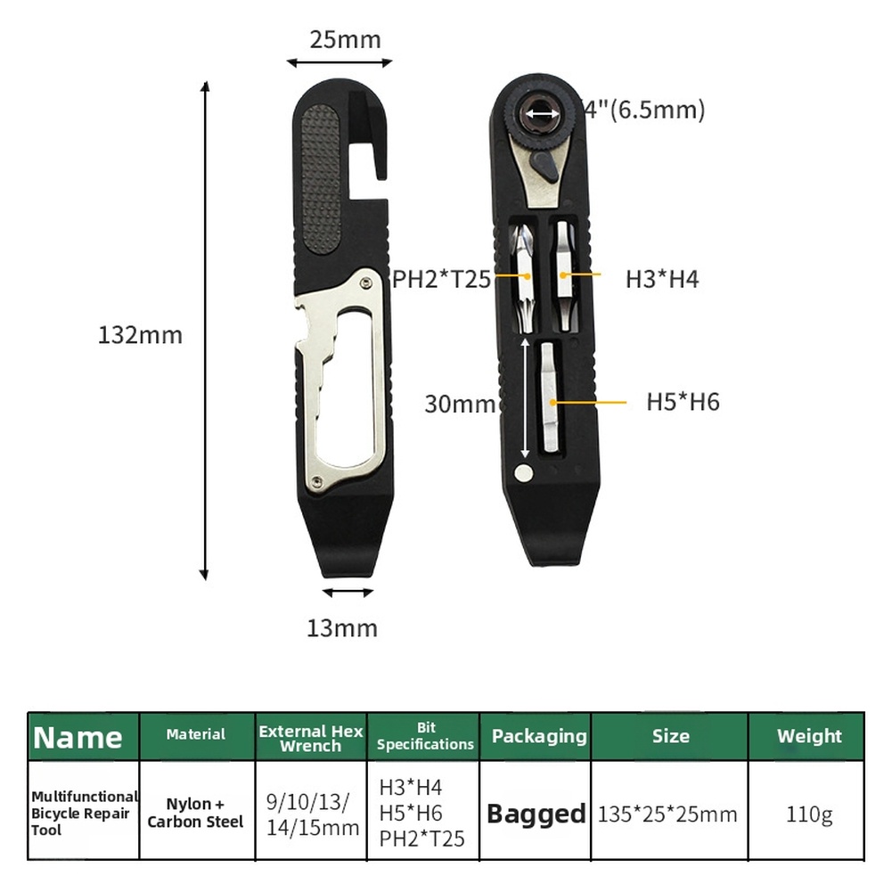 Portable Bicycle Repair Tool K - đánh giá và giá Bicycle Repair Kit