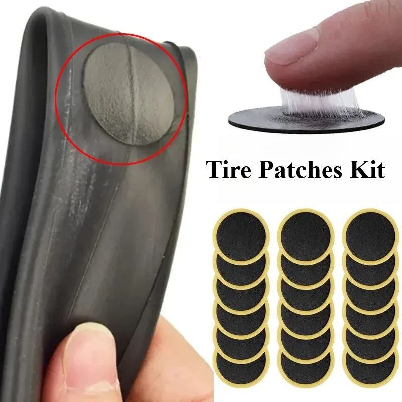 Glue-free Bicycle Tire Patches - đánh giá và giá Bicycle Repair Kit