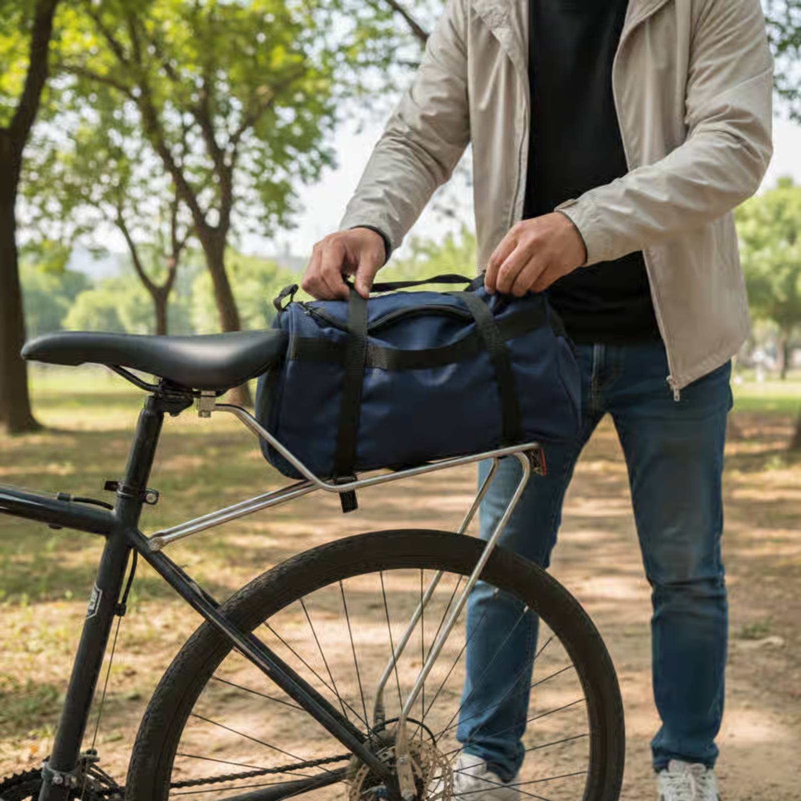 Bike Rear Rack Easy Installati - đánh giá và giá Bike Cargo Rack