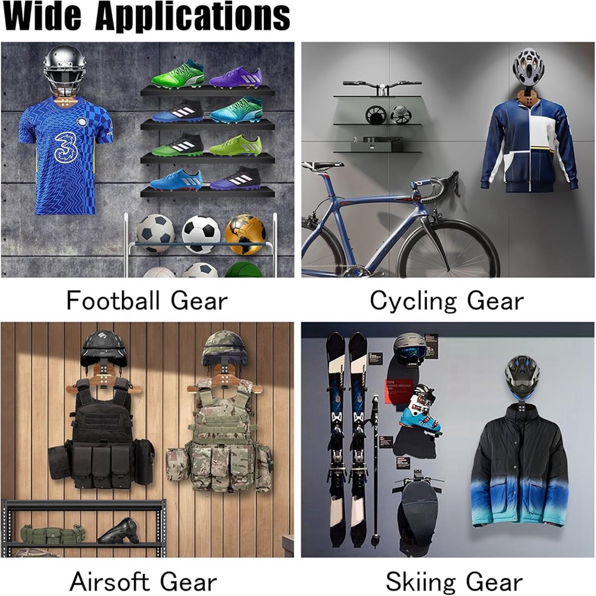 618 Mega Sale Helmet Holder- M - đánh giá và giá Cycling Gear Wall Mount