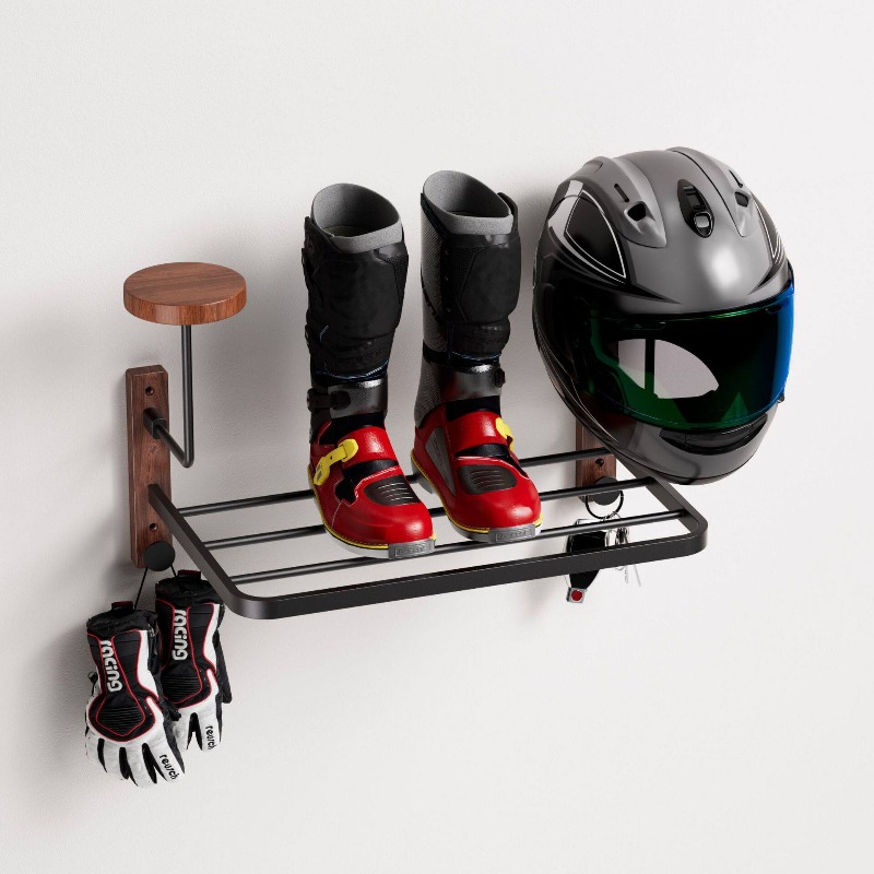 Multifunctional Wall Mount Hel - đánh giá và giá Cycling Gear Wall Mount